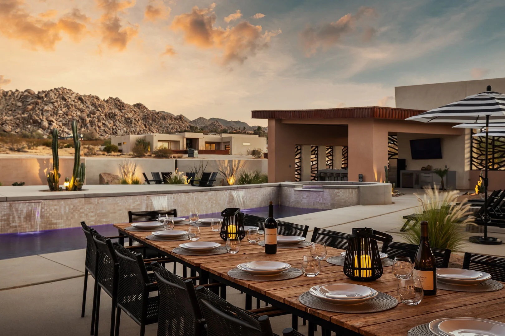 Great room patio view